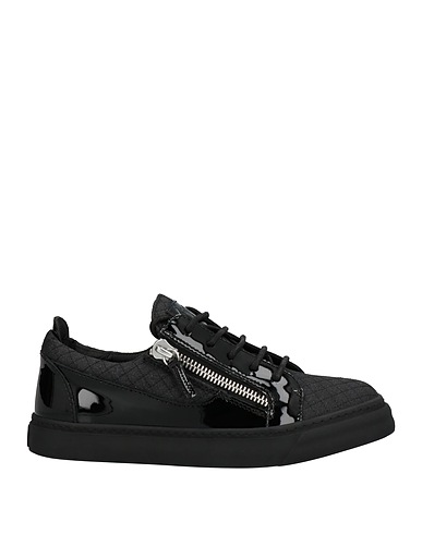 GIUSEPPE ZANOTTI Sneakers Black Soft Leather