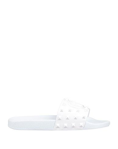 VALENTINO GARAVANI Sandals White Natural rubber