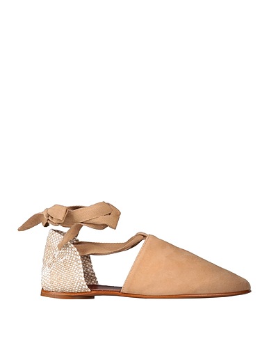 CASTAÑER Espadrilles Sand Soft Leather, Textile fibers