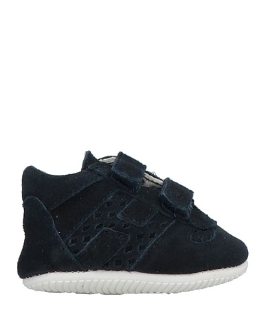 TOD'S Newborn shoes Midnight blue Soft Leather