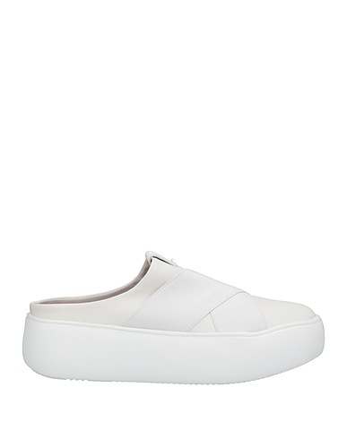 FESSURA Sneakers White Textile fibers, Elastic fibres