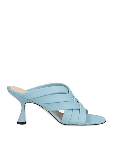 WANDLER Sandals Sky blue Soft Leather