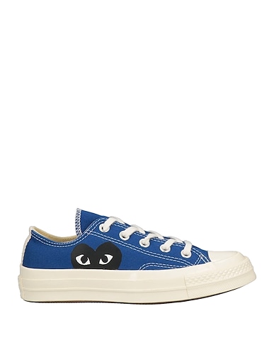 CONVERSE x COMME des GARÇONS PLAY Sneakers Bright blue Textile fibres