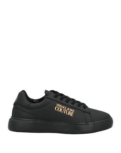 VERSACE JEANS COUTURE Sneakers Schwarz Leder