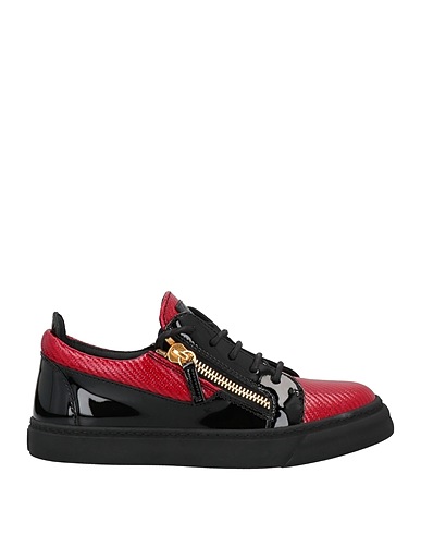 GIUSEPPE ZANOTTI Sneakers Red Soft Leather