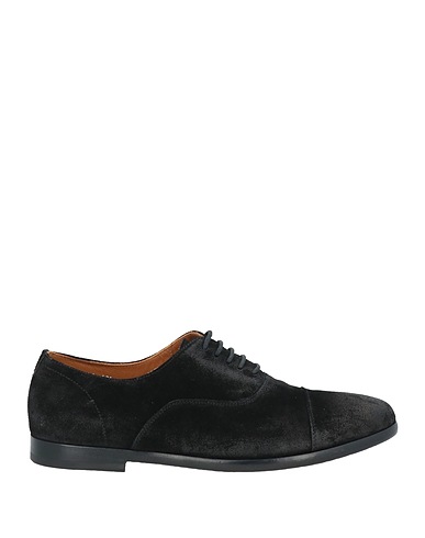 DOUCAL'S Laced shoes Black Leather