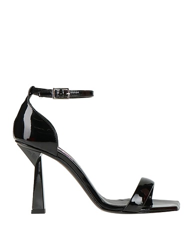 ANIYE BY Sandals Black 74% Polyurethane, 21% Polyester, 5% Cotton