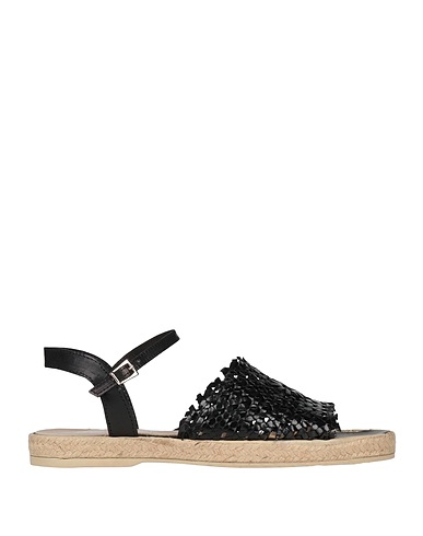 YVES DESFARGE Espadrillas Nero Pelle