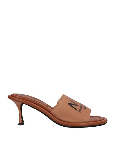 N°21 Sandals Camel Latex