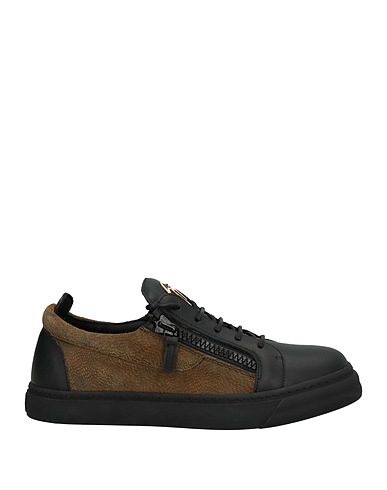 GIUSEPPE ZANOTTI Sneakers Camel 100% Soft Leather