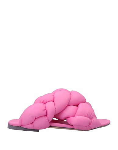 SEBASTIAN Milano Sandals Pink Textile fibres