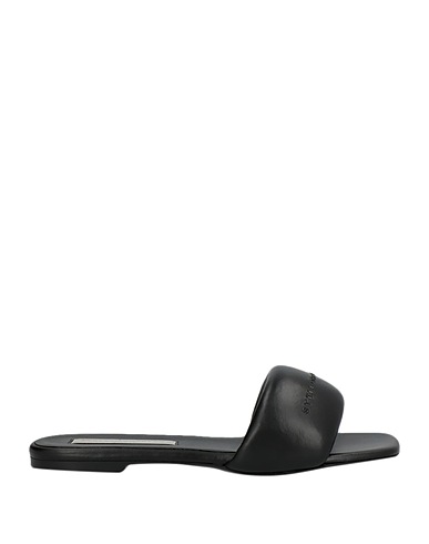 STELLA McCARTNEY Sandals Black Textile fibers