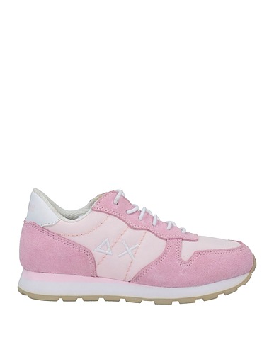 SUN 68 Sneakers Light pink Leather, Nylon