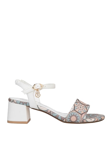 GATTINONI Sandals White PVC - Polyvinyl chloride