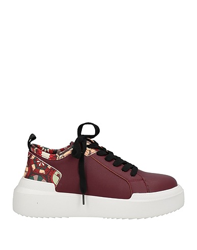 GATTINONI Sneakers Bordeaux Fibre tessili