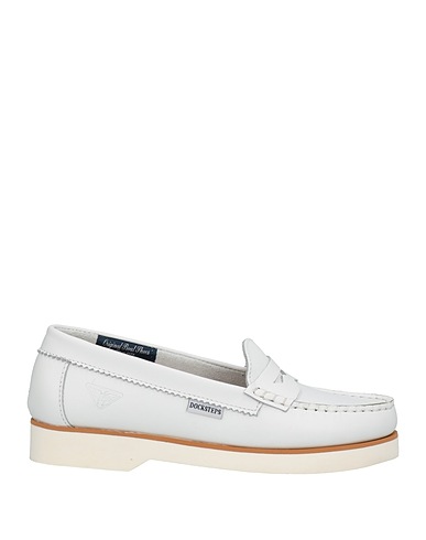 DOCKSTEPS Loafers White 100% Soft Leather