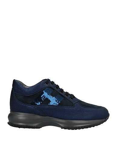 HOGAN Sneakers Midnight blue 80% Goat skin, 20% Calfskin