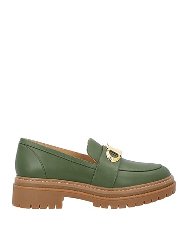 MICHAEL MICHAEL KORS Mocassino Verde 100% Pelle di bovino