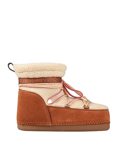 MICHAEL MICHAEL KORS Ankle boot Camel 100% Polyester, Leather