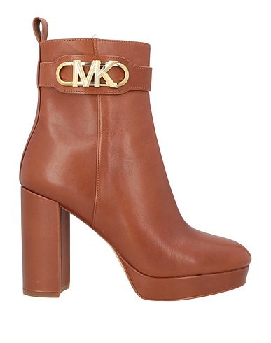 MICHAEL MICHAEL KORS Stivaletti Marrone 100% Pelle di bovino