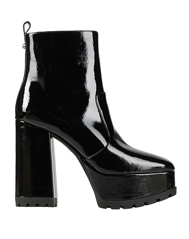 MICHAEL MICHAEL KORS Ankle boot Black 75% Polyurethane, 25% Polyester