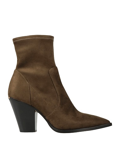 MICHAEL MICHAEL KORS Ankle boot Military green 100% Polyester
