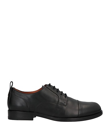 VALENTINO GARAVANI Laced shoes Black Soft Leather