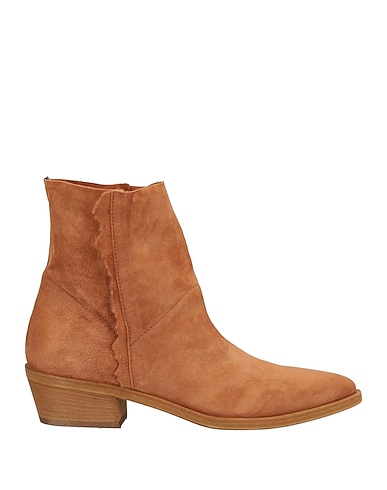 FRU.IT Ankle boot Camel 100% Leather