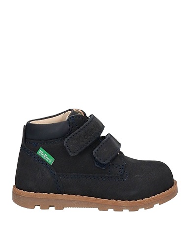 KICKERS Stivaletti Blu notte Pelle