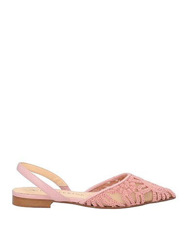 PROSPERINE Ballet flats Soft Leather, Textile fibres