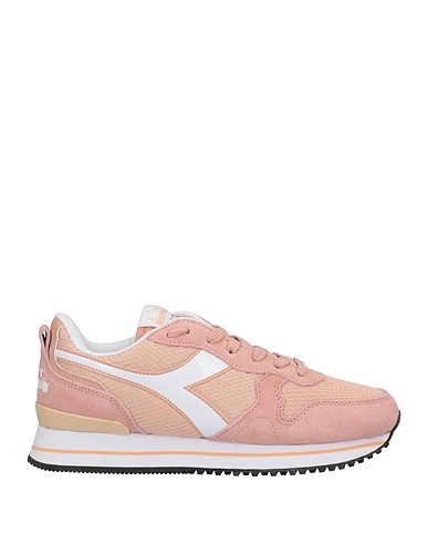 DIADORA Sneakers Pink Leather, Textile fibres