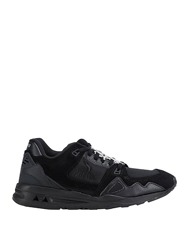 LE COQ SPORTIF Sneakers LCS R1000 W BIJOUX  Black Soft Leather, Textile fibers