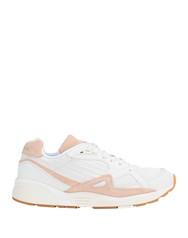 LE COQ SPORTIF Sneakers LCS R850 W MONOGRAMME  White Soft Leather, Textile fibers