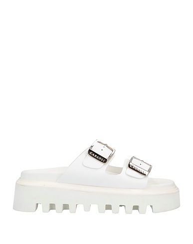 CASADEI Sandals White Soft Leather