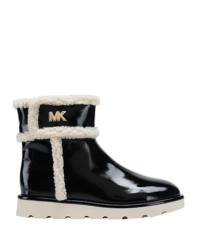 MICHAEL MICHAEL KORS Ankle boot Black 75% Polyurethane, 25% Polyester