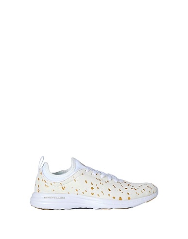 APL ATHLETIC PROPULSION LABS Sneakers Beige Textile fibres, Bovine fur