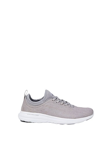 APL ATHLETIC PROPULSION LABS Sneakers Grey Textile fibres, Bovine fur