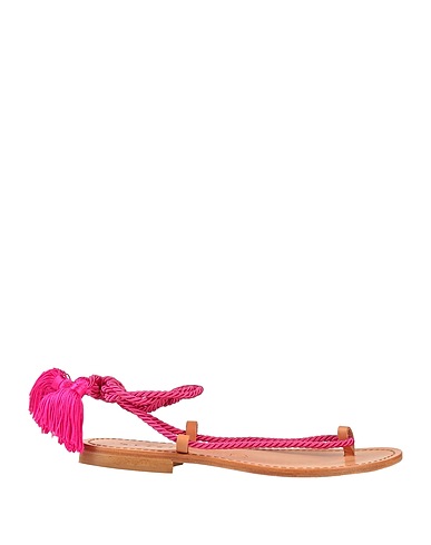 SFIZIO STUDIO Flip flops Fuchsia Textile fibres