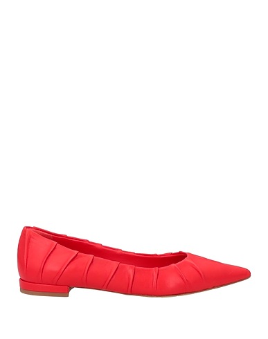 THE SELLER Ballet flats Red Soft Leather
