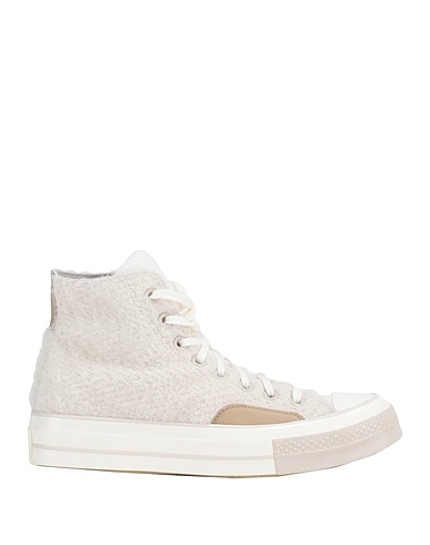 CONVERSE Sneakers CHUCK 70 HI 
 Avorio Fibre tessili