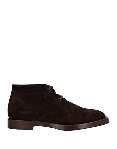 DOLCE&GABBANA Ankle boot Dark brown Leather
