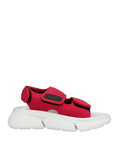 FESSURA Sandals Garnet Textile fibres