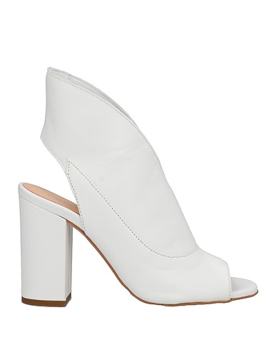 CAFèNOIR Sandalen Weiß Leder