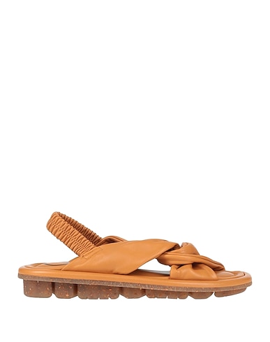 OA NON-FASHION Sandals Camel Calfskin
