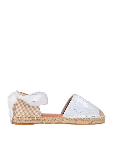 CAFèNOIR Espadrilles White Textile fibres