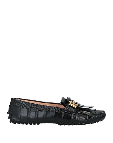 TOD'S Loafers Black Soft Leather