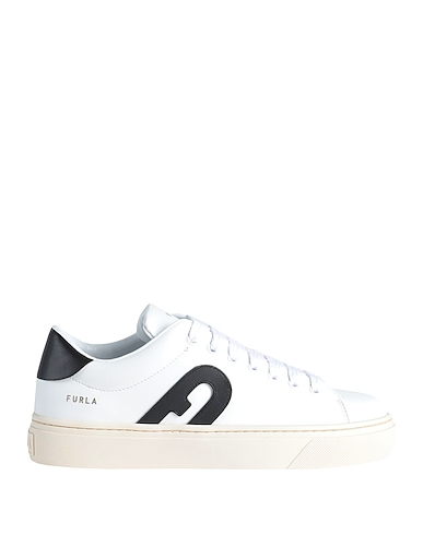 FURLA Sneakers FURLA JOY LACE-UP SNEAKER T.20
 Bianco Pelle