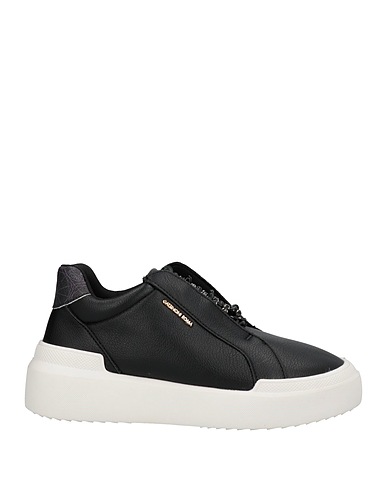 GATTINONI Sneakers Black Polyurethane, PVC - Polyvinyl chloride