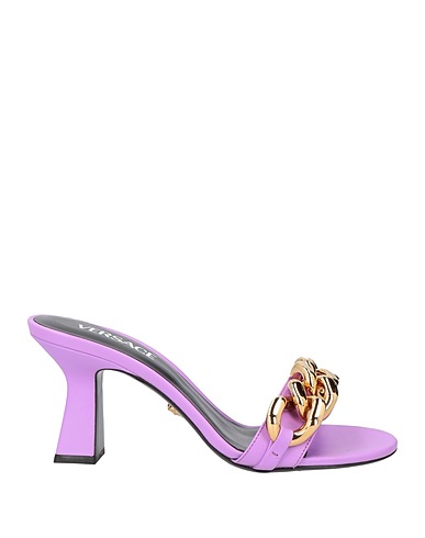 VERSACE Sandali Malva Pelle di vitello