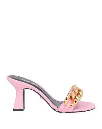 VERSACE Sandals Pink Calfskin
